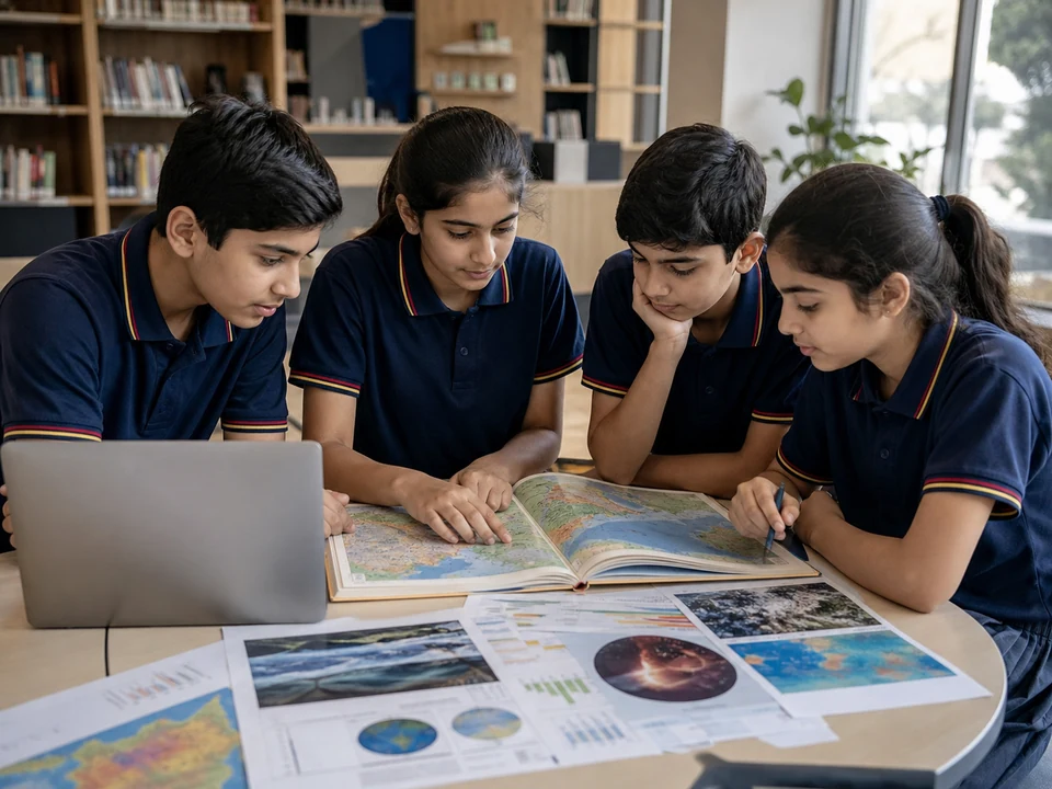 Pre-Secondary students at American School of A.I.