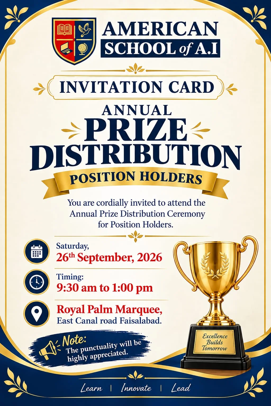 Annual prize distribution 2025-26